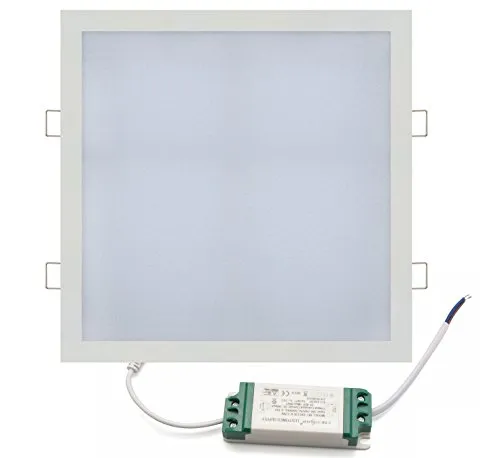 V-Tac 24W Ultra Slim LED Panel 30x30 - Eckige Einbauleuchte mit nur 22mm Höhe, ideal für Büros und öffentliche Räume. Hohe Lichtleistung von 2500 Lumen bei geringem Stromverbrauch. Inkl. Trafo für einfachen Anschluss.