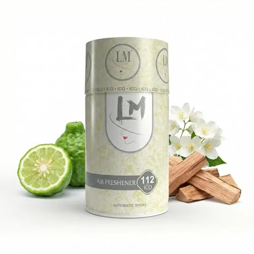 LM COSMETICS Parfüm Lufterfrischer Nachfüller für Duftautomat 250 ml – Raumduft Aerosol Refill, kompatibel mit den meisten Spendern | Parfümduft (112 ICQ)
