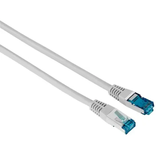 Hama 00200927 Ethernetkabel - CAT-6 F/UTP geschirmt, 20,00 m lang, ideal für schnelle und stabile Netzwerkverbindungen in Büros oder zuhause.