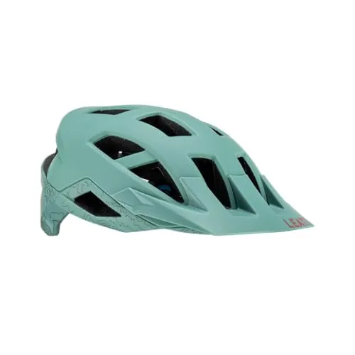 Leatt Helmet MTB Trail 2.0 V23 Pistachio - Optimal Schutz für Mountainbiker - Fahrradhelm mit 360° Turbine Technology, die die Gehirnbeschleunigung bei Stößen um bis zu 30% reduziert. Ideal für sicheres Fahren auf Trails.