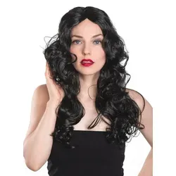 Perücken Schwarz von MASKWORLD