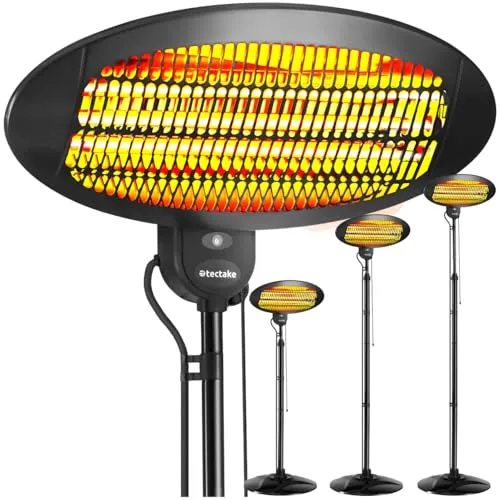 Produktbild tectake® Infrarot Heizstrahler 2000W