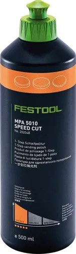 Festool Poliermittel MPA 5010 OR - Hochwertiges Poliermittel für perfekte Oberflächen - Festool Poliermittel MPA 5010 OR, 0,5L, sorgt für glänzende Ergebnisse und schützt die Oberfläche. Ideal für Profis und Heimwerker.
