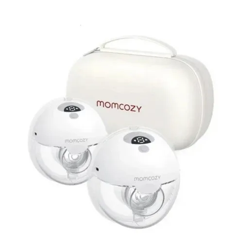 Momcozy M5 Doppelte Milchpumpe grau