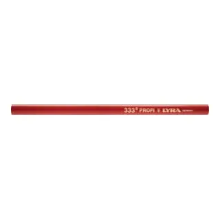 Lyra Zimmermanns-Bleistift 333 oval rot 30cm