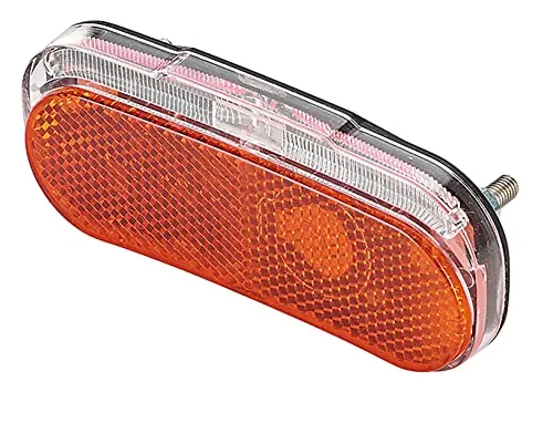 Prophete LED Fahrradrücklicht mit Bremslichtfunktion - Fahrradbeleuchtung mit StVZO-Zulassung, extra Sichtbarkeit durch integrierten Reflektor und Standlicht, ideal für sicheres Fahren bei Dunkelheit.