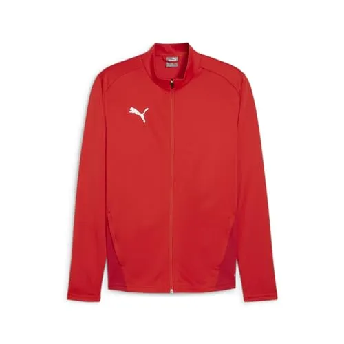 PUMA teamGOAL Training Jacket - Sportjacke mit feuchtigkeitsableitendem Material für optimalen Komfort, durchgehendem Reißverschluss und Stehkragen für zusätzlichen Schutz. Ideal für Training und Freizeit.