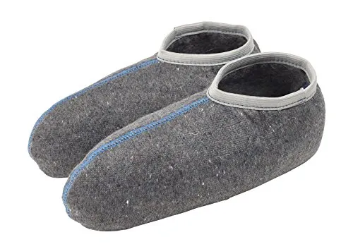 FussFreunde Stiefelsocken, 1 Paar Gummistiefelsocken mit Nässeschutz für Damen, Herren (DE/NL/SE/PL, Numerisch, 45, 46, Regular, Regular, Grau)