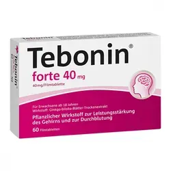 Tebonin forte 40mg – Pflanzliches Arzneimittel von Dr. Willmar Schwabe