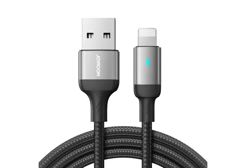 JOYROOM S-UL012A10 USB Daten & Ladekabel Smartphone-Kabel, Lightning, USB Typ A (120 cm), Hochwertiges Aufladekabel für iPhone, iPad oder den iPod
