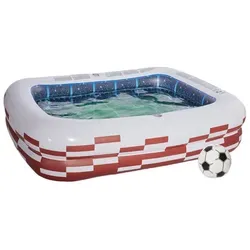 Happy People Family Pool Stadion 200x150x50cm - Swimmingpools mit Stadion-Feeling für den Garten! Erlebe ultimativen Wasserspaß und Fußball-Action für die ganze Familie.