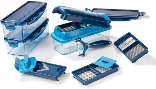 Genius Gemüseschneider Nicer Dicer Smart 14tlg. in blau von Genius