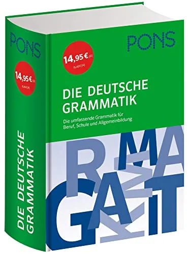 Produktbild PONS Die deutsche Grammatik: Umfassende Grammatik für Beruf und Schule