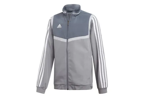 Adidas Sweatshirts JR Tiro 19 Presentation, DW4789, Größe: XXS - Sportjacken für Kinder, ideal zum Aufwärmen. Mit schweißableitendem Climalite-Material und praktischen Reißverschlusstaschen für persönlichen Komfort.