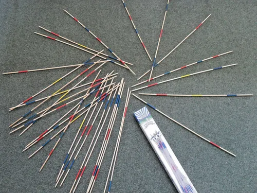 XXL Mikado Set Outdoor Garten Spiel für Draußen Außen Holz Kinder Erwachsene