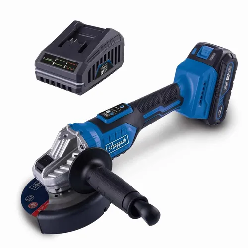 Akku-Winkelschleifer mit Starterset 2Ah BC-AG125-X - SET S - SCHEPPACH