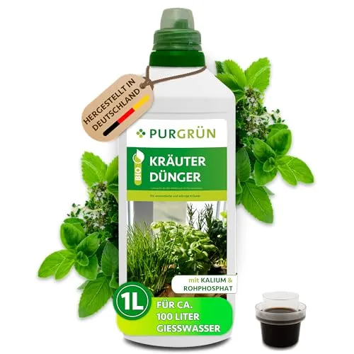 Purgrün Bio Kräuterdünger 1L von Purgrün