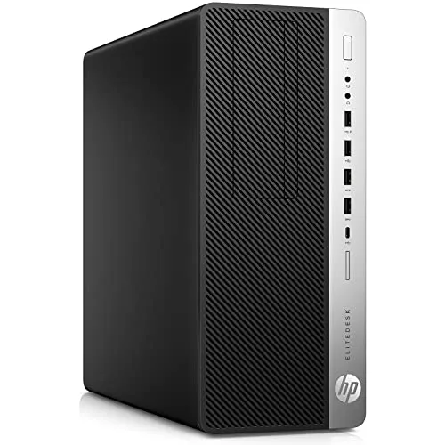 HP EliteDesk 800 G3 Desktop-PC, Prozessor Core i5-6400, 8 GB RAM, 240 GB SSD, Win 11 Pro (Generalüberholt)