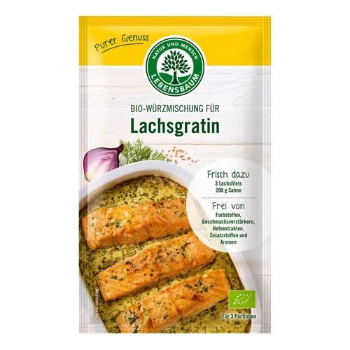 Würzmischung - Lachsgratin 20g | LEBENSBAUM