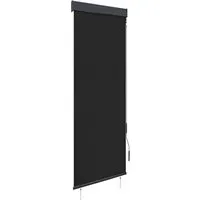 vidaXL Außenrollo 60 x 250 cm Anthrazit - Markise: Hochwertiges Außenrollo in stilvollem Anthrazit, ideal für Sichtschutz und Sonnenschutz auf Terrasse oder Balkon.