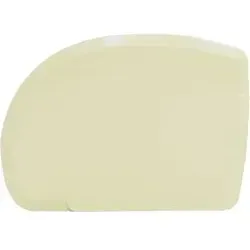 SCHNEIDER Teigschaber, elfenbein 227352 , Ausführung: Asymmetrisch, 128 x 90 mm