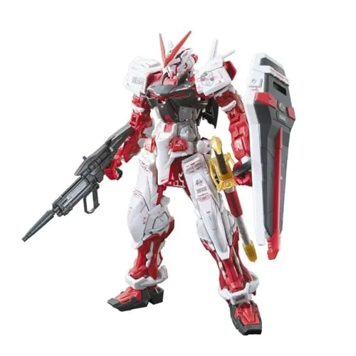 RG 1/144 Gundam Astray Red Frame - BANDAI - Action- & Spielfiguren, detailgetreues Modell mit 25 cm Länge, perfekt für Sammler und Gundam-Fans.