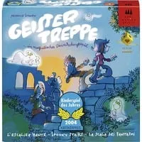 Drei Magier Spiele 40811 - Geistertreppe, Kinderspiel des Jahres 2004, magisch-magnetisches Verwechslungsspiel für 2-4 Spieler ab 4 Jahren