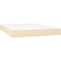 vidaXL Taschenfederkernmatratze 140x200 cm – Creme - Matratze mit ergonomischer Unterstützung und atmungsaktivem Stoff für erholsamen Schlaf. Ideal für Rücken- und Bauchschläfer, bietet sie optimale Druckentlastung und Stabilität.