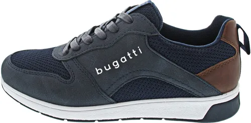 bugatti Herren-Sneaker - Hochwertige Sneaker mit gepolsterter Decksohle für hohen Tragekomfort und flexibler, rutschhemmender Laufsohle – ideal für den Alltag.