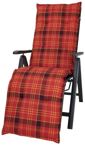 KETTtex Sesselauflage Relaxliege Milano 2393 - Sessel-Erhöhungen mit atmungsaktiver 100% Baumwolle, ideal für zusätzlichen Komfort und individuelles Styling Ihrer Relaxliege. Maße: 170x49x6 cm.