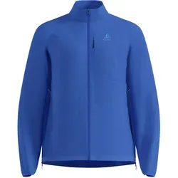 Odlo Zeroweight Laufjacke Herren – Blau, Größe M - Leichte Laufjacke für Herren, gefertigt aus 100% Polyamid. Bietet optimale Bewegungsfreiheit und Atmungsaktivität für ein angenehmes Laufgefühl, ideal für jedes Wetter.
