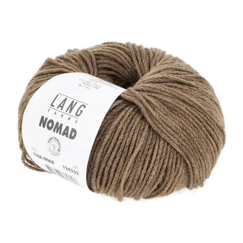 Wolle Kreativ! Lang Yarns - Nomad Fb. 68 braun 25 g