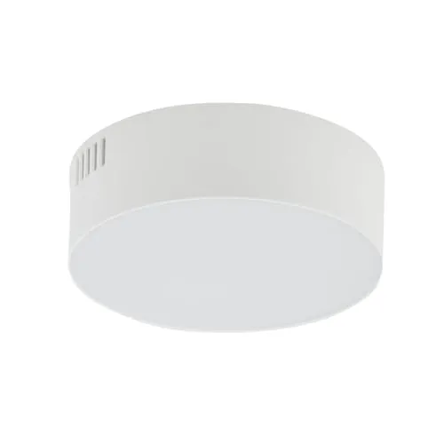 Licht-Erlebnisse LED Deckenleuchte klein - Modern und blendarm - Deckenleuchte in Weiß, Ø 11 cm, mit 1600 lm neutralweißem Licht. Ideal für niedrige Räume, sorgt für angenehme Beleuchtung in Flur, Küche und Wohnzimmer.