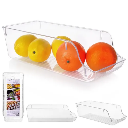 Kühlschrank-Aufbewahrungsbehälter Kühlschrankorganizer 35x14x10 cm