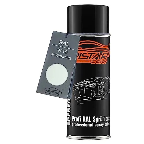 TRISTARcolor RAL 9018 Papyrusweiss Spraydose 400 ml seidenmatt schnelltrocknend