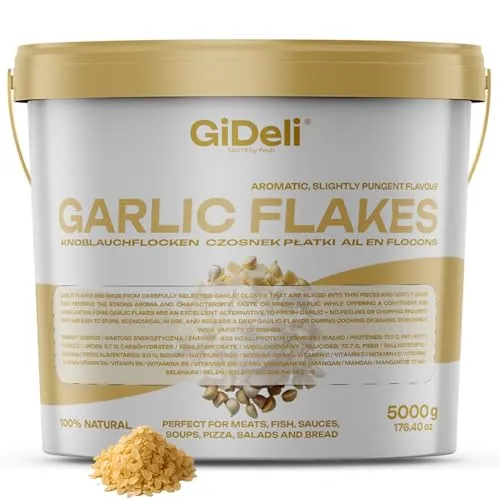 GiDeli Knoblauch Flocken 5 kg im Eimer