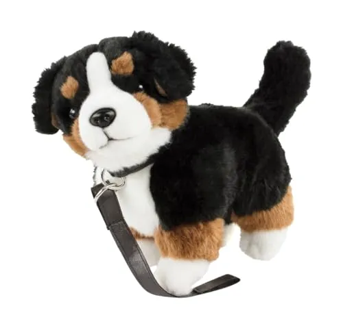 Teddys Rothenburg Berner Sennenhund Kuscheltier 23 cm - Stofftier & Teddybären: Stehender Berner Sennenhund aus kuschelweichem Plüsch, ideal zum Kuscheln und Spielen, maschinenwaschbar bis 30°C, hochwertige Uni-Toys Qualität seit 1993.