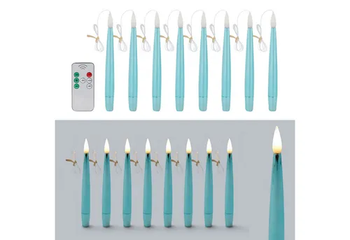 Online-Fuchs Christbaumkerzen 8 schwebende LED Weihnachtskerzen