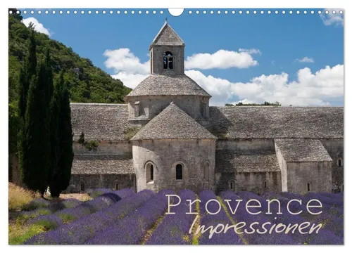 Provence Impressionen Wandkalender 2026 - Entdecken Sie die Schönheit des französischen Südens mit diesem DIN A3 quer Kalender. Ideal für Reisefans und Provence-Liebhaber, perfekt als Wanddekoration.