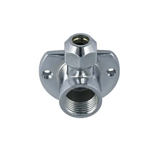 Wandscheibe mit Quetschverschraubung 1/2