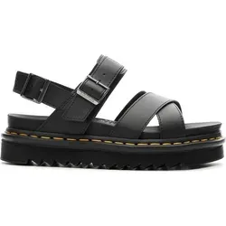 DR. MARTENS VOSS 2 Hydro Leather Sandale schwarz 41 EU - Wanderschuhe, robuste Hydro-Leder-Sandale mit 4 cm Plateau, ideal für Freizeitaktivitäten und Outdoor-Abenteuer.