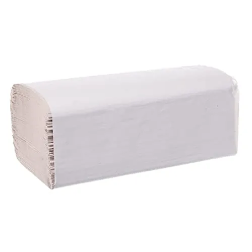 Falthandtuch Papierhandtuch 1-lagig Grau 23 x 25 cm mit 5000 Blatt