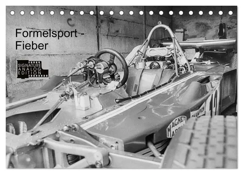 CALVENDO Wandkalender Formelsport - Fieber (Tischkalender 2026 DIN A5 quer), CALVENDO Monats