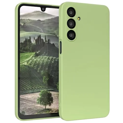 EAZY CASE - Silikonhülle für Samsung Galaxy A16 5G Hülle Silikon Case weich stoßfeste Handyhülle Schutzhülle mit Kameraschutz Dünn Premium Schutz Cover TPU Phone Bumper in Pastellgrün
