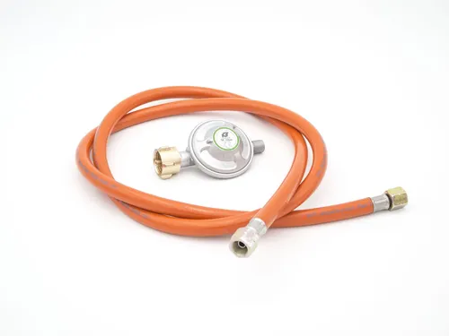 Paella World® Gasdruckminderer mit Gasschlauch Set 50mbar