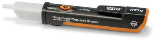 HT-Instruments Spannungsprüfer HT70 - 1-polig, CAT IV, berührungslos - Messgeräte für präzise 1-polige Spannungsmessung bis 1000 V AC, kontaktlos und mit LED-Anzeige für einfache Handhabung.