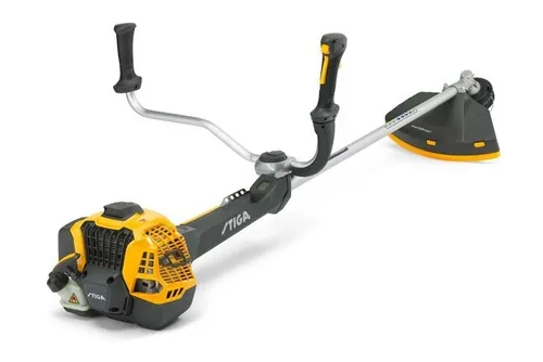 STIGA BC 750 B Motorsense - Rasentrimmer & Motorsensen mit 44,8 cm³ 2-Takt-Motor, ergonomischem Doppelhandgriff für maximalen Komfort und Tap&Go-Doppelstrangkopf für einfache Handhabung.