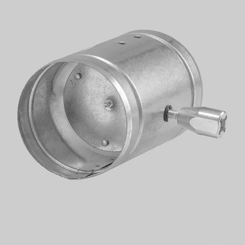 Luftklappe mit Innenvierkantanschluss 8 x 8 mm, Ø 180 mm - Effiziente Luftklappe mit stabilem 8 x 8 mm Vierkantanschluss für einfache Montage. Die Silikon-Dichtlippe sorgt für einen optimalen Luftabschluss und unterstützt die Luftstromregelung in Ihrem Kamin- oder Lüftungssystem.
