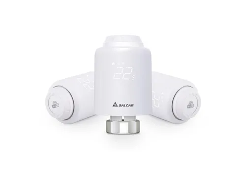 Salcar Heizkörperthermostat Smartes WiFi Heizungsthermostat, (3 St)