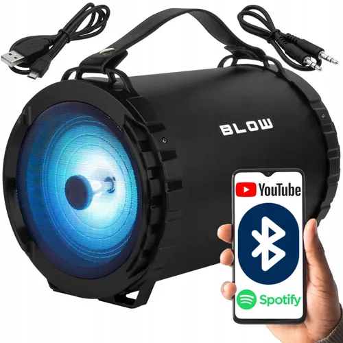 BLUETOOTH LAUTSPRECHER BLASEN BT5.0 120W LED FM USB MICROSD KARAOKE 3H PORTABLE